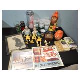 gnomes, glasses, odds and ends