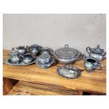 plated silver pieces