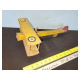 Vtg Tin bi plane
