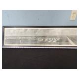 WWII era Camp Wallace Texas photo and frame