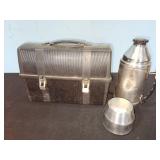 Vtg lunch pail and thermos
