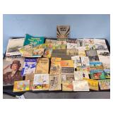 Vtg postcards, magazines, brochures