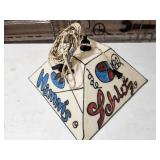 vtg pool table light, newly rewired