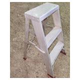 2 step aluminum ladder