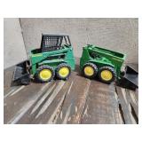 vtg John Deere skidsteer toys