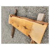 Cedar live edge plank