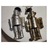 homemade Tin Man hanging decor