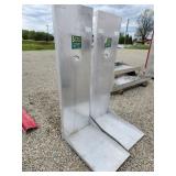 aluminum pieces from firetruck