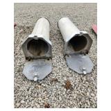 aluminum storage tubes