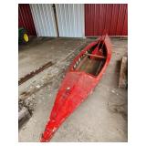 vtg canoe (red)