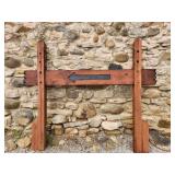 wooden arrow sign