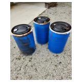 3 - 30" tall barrels and tops