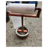 plastic wrap stand and plastic