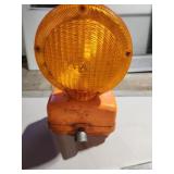 flashing caution light