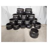 Fernco clay to plastic adapters