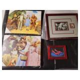 Wizard of OZ prints, stamp