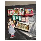 Oz doll and figurines