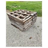 (36) rustic panels, each 22x57