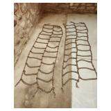 dual tire chains, 7.50 x 20