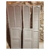 used vinyl shutters