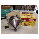 Zebco Model 22 reel and box