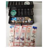 tackle box and tackle