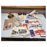 work aprons, S&P shakers