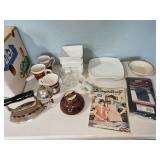 iron, square plates, insulators