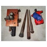 bars, hydraulic pieces