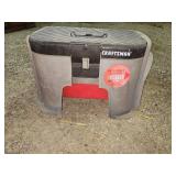toolbox step stool and contents