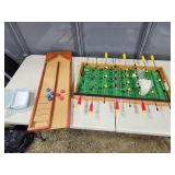fooseball & slide game