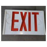 EXIT sign