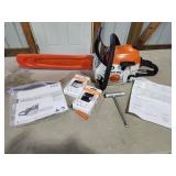 Stihl MS171 saw, extra chains, tool