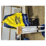 5x5 canopy, Michigan Game day crew