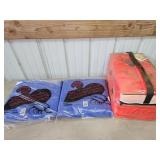 new boat cushions and life jackets