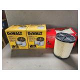 3 new filters, DeWalt and Craftsman