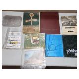 vtg mags,yearbooks, plat book
