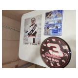 Earnhardt clock and signs