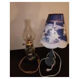 two lamps