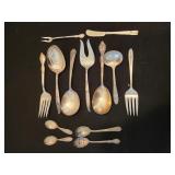 plated silver serving pieces