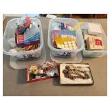 small totes and mix of items