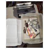 wrap dispensor, tote, kitchenware