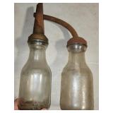 glass oil bottles