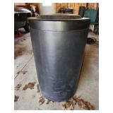 light plastic barrel with top