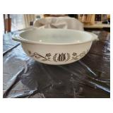 Pyrex Golden Tulip casserole dish