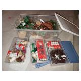 tote,lid, Christmas decor