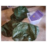 tote and leaf gather bags