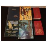 vtg Treasure Island and other books