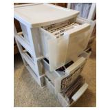 drawer unit and sewing patterns