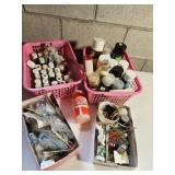 baskets and crafting items